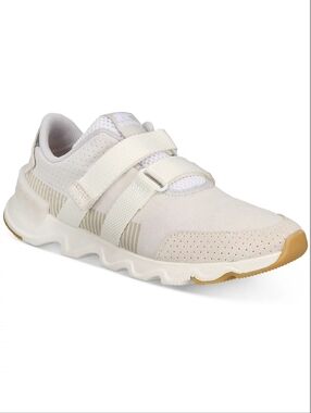 Sorel Kinetic Lite Strap Grey Suede Sneaker Size 8